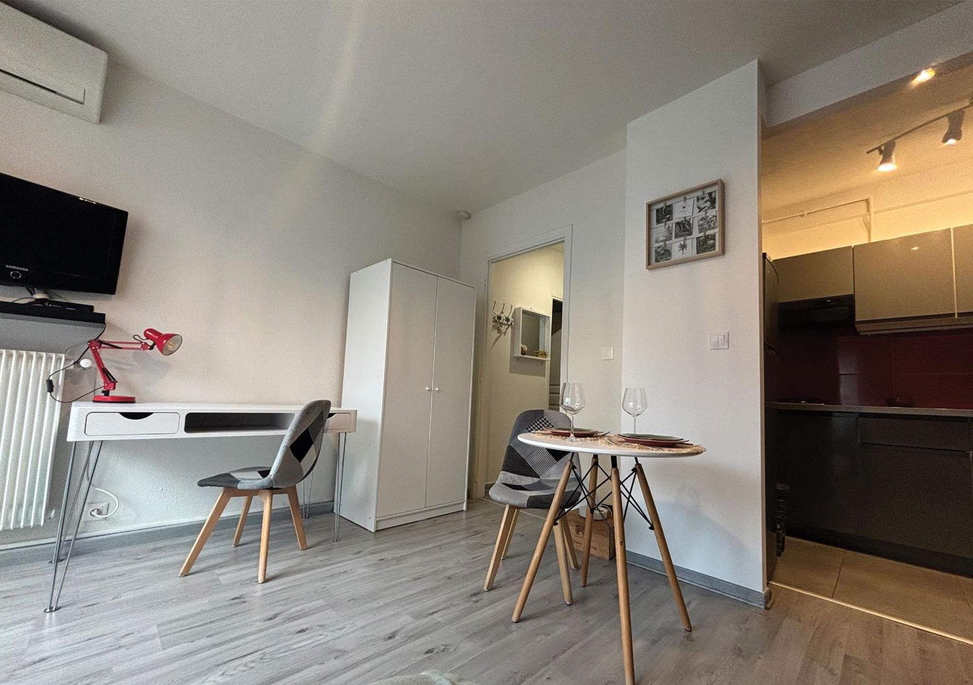 Charming Studio In Nice 2-Min Walk To The Sea Luaran gambar